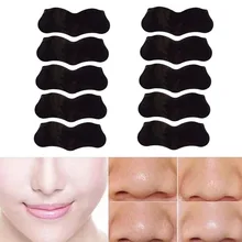 10 шт., маска для ухода за кожей лица, для удаления черных точек, для удаления акне, прозрачная маска для удаления черных точек, 3 шага, комплект, полоски для удаления глубоких пор в носу
