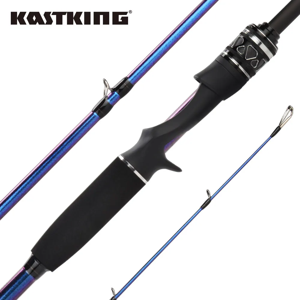 KastKing Drifter Portable Casting Spinning Fishing Rod Fuji Guide Reel Seat 30 Ton Carbon Fiber Baitcasting Lure Travel | Спорт и