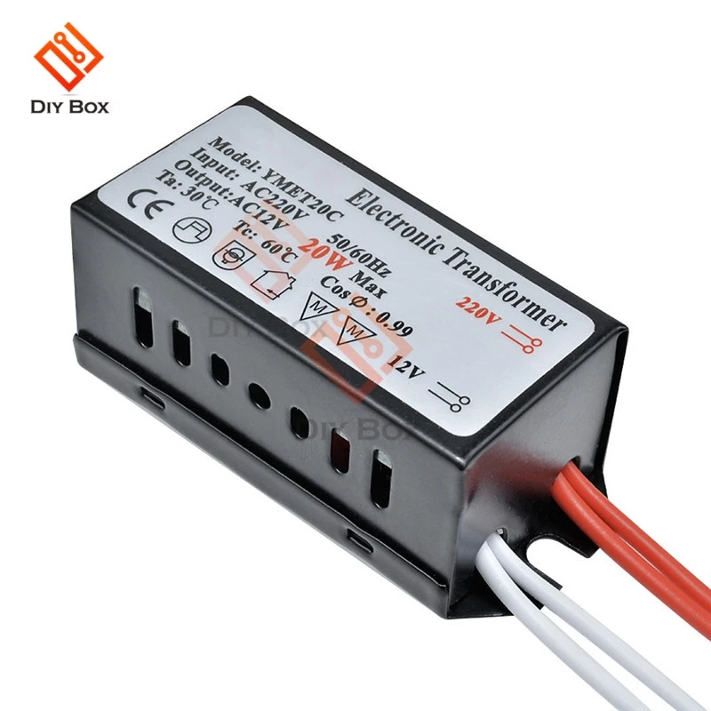 20W AC 220V to 12V Step Down Voltage Converter Power Transformer Regulator LED Driver for Smart Home LED Light Ceiling Cabinet 20W AC 220V to 12V Step Down Voltage Converter Power Transformer Regulator LED Driver for Smart Home LED Light Ceiling Cabinet