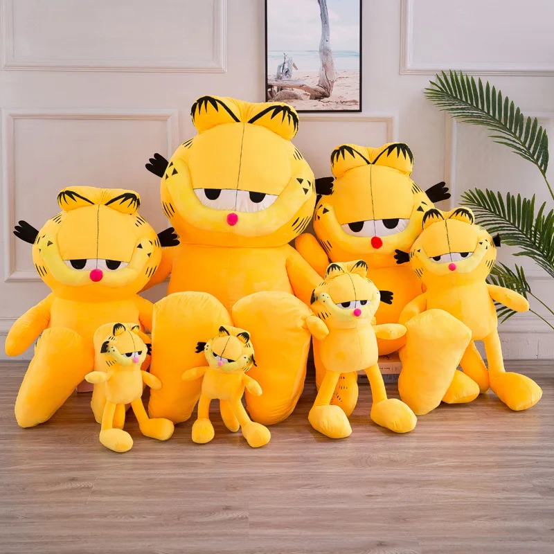 80 см Лидер продаж мультяшная игрушка Garfield Cat мягкая кукла высокого качества
