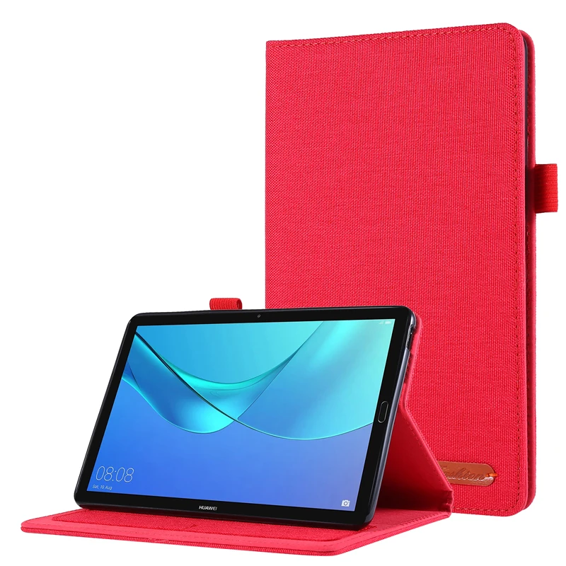

Cloth pattern book style tablet case for Huawei Mediapad M5 lite 8.0 JDN2-W09 JDN2-AL00 8" Stand Cover with Card slots