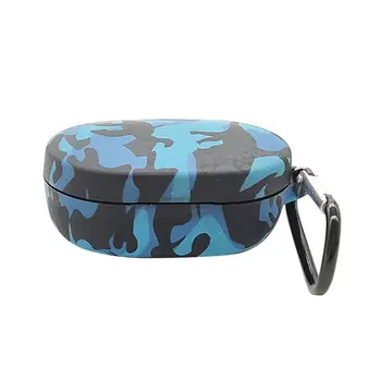 

2020 New Silicone Protective Cover Camouflage Case with Carabiner for Redmi Airdots Kit