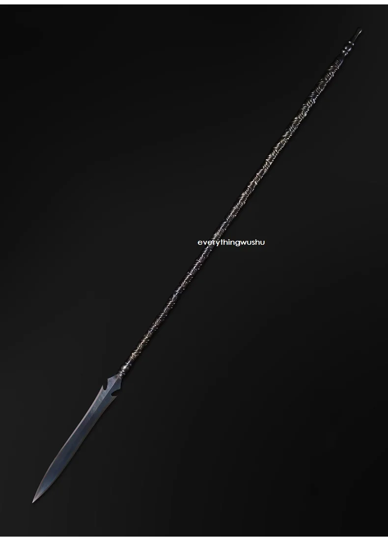 Редкие скрученные из дамасской стали Wushu Kungfu Spears эксклюзивные продажи.|Боевые