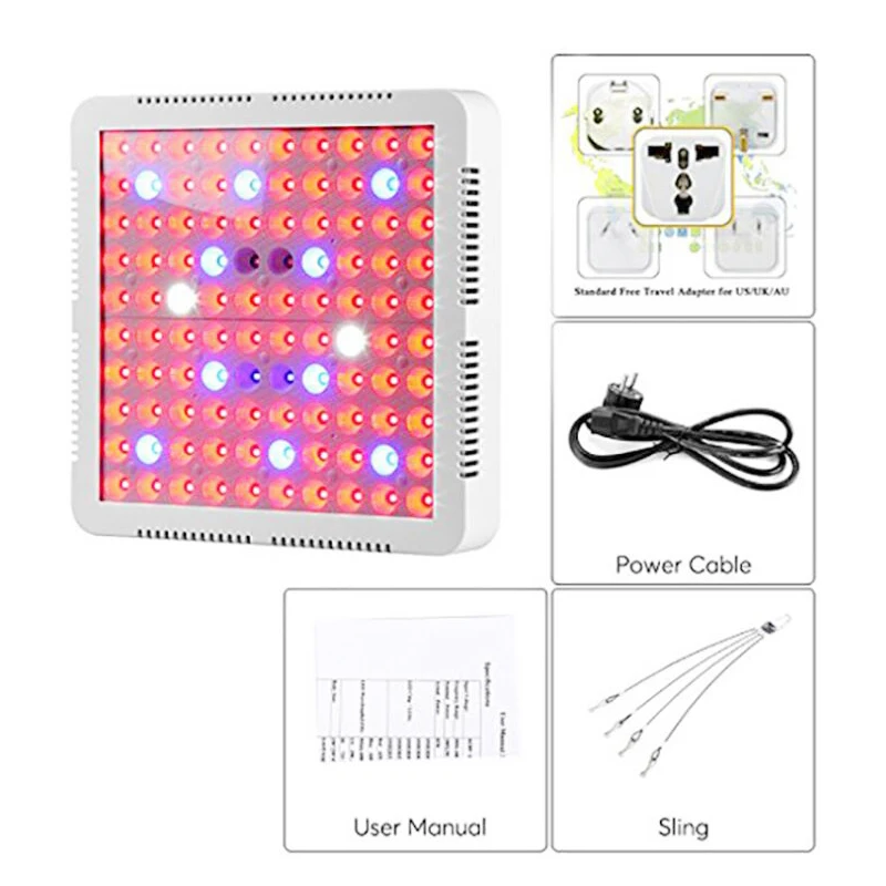Светодиодный светильник для выращивания растений полный спектр комнатных гидро