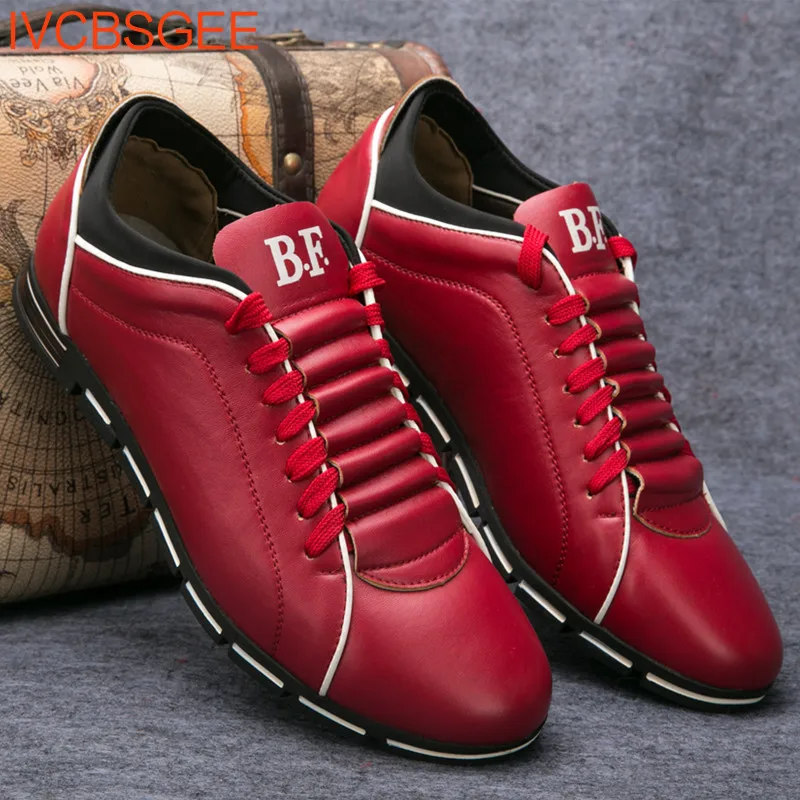 Men's Dress Shoes Leather Men Formal Shoes Large Size 45 48 Fashion Men