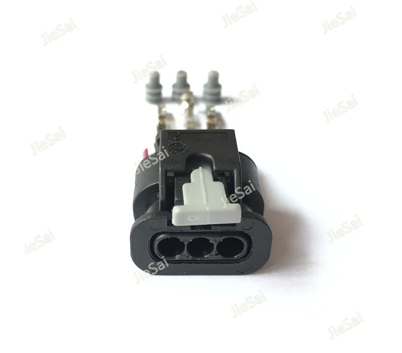 Tyco AMP 3 Pin Waterproof Auto Wire Connector 1718653-1