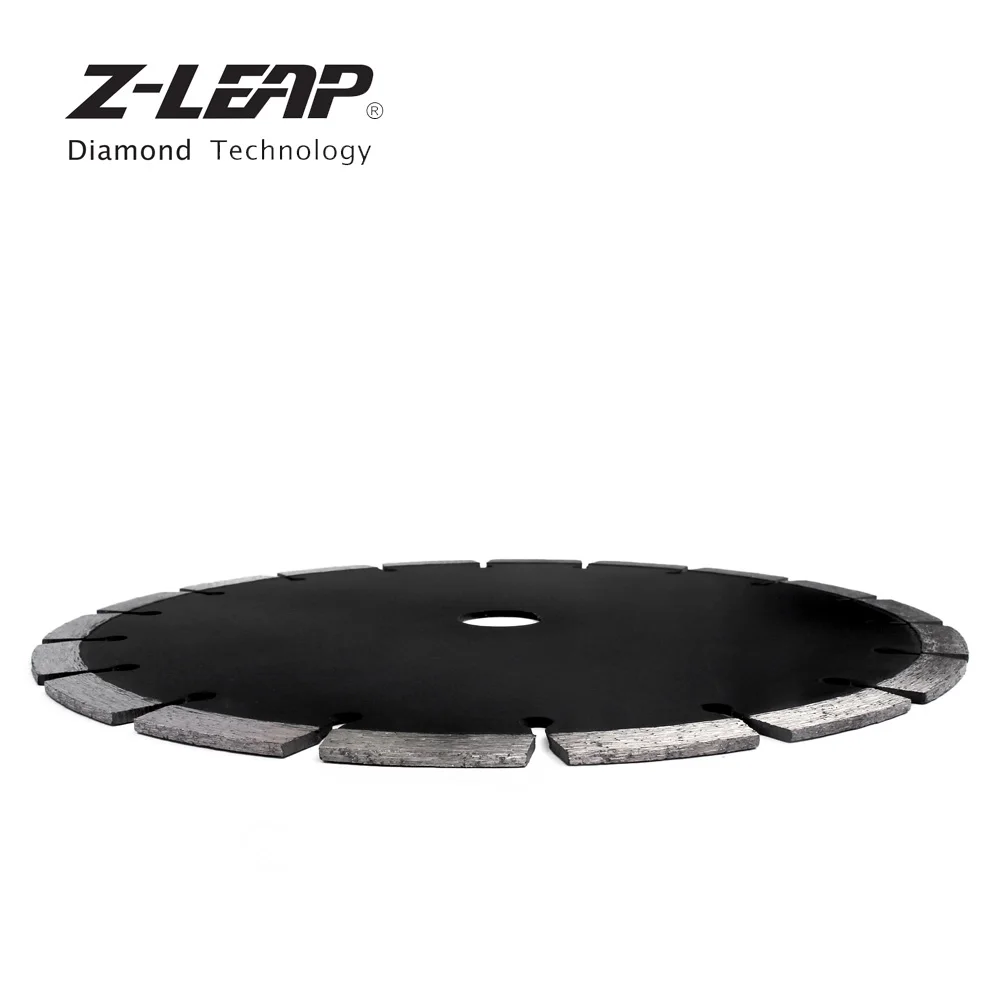 Z-LEAP " алмазный режущий диск 230 мм Алмазная Сегментированная Циркулярная Пила Лезвия бетонный гранитный общий сухой резки