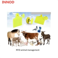 200 шт./лот анти-вор животное УВЧ RFID метки ISO18000-6C чип электронные метки пассивный gen2 ухо RFID UHF метки