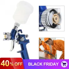 Пневматический Краскораспылитель для автомобиля с мини-ручкой и H-2000, диаметр 0,8 мм, насадка для мебели, автомобильная краска
