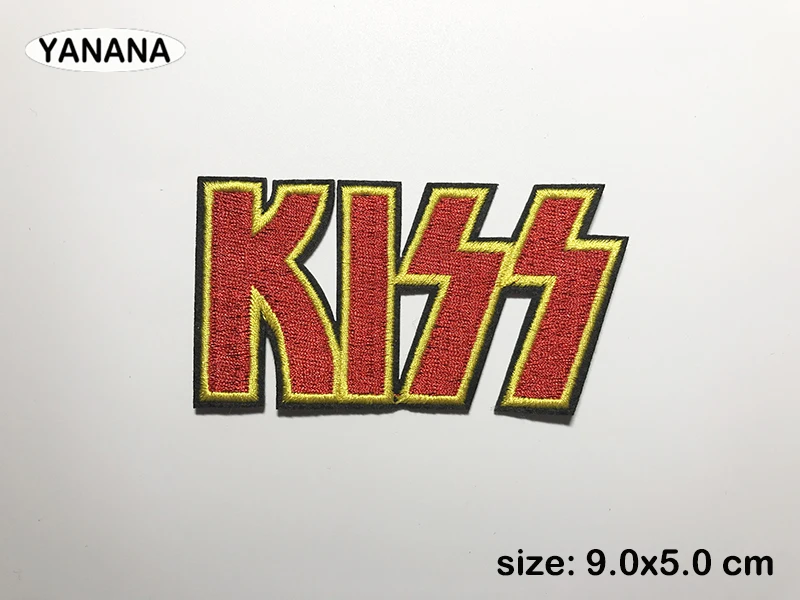 A Rock band Heavy Metal Band banner Patch Badges Embroidered Applique Sewing Iron On Badge Clothes Garment Apparel Accessories