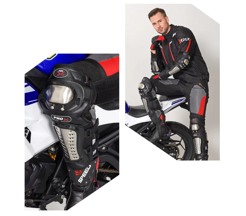 2/4 шт. мотоциклетная защита для коленей и локтей протектор мотоциклистов Защитное снаряжение мотор-гоночный руль Fatbar для защитная каска