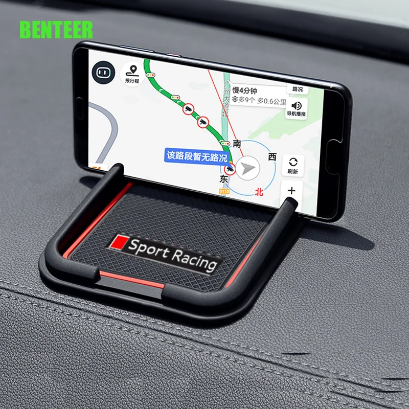 

​Car Storage Phone No Slip Pa For Audi Sline Quattro Allroad A1 A3 A4 A5 A6 A7 A8 Q3 Q5 Q7 TT SQ3 SQ5 SQ7 S1 S2 S3 S4 S6 S8 TT B