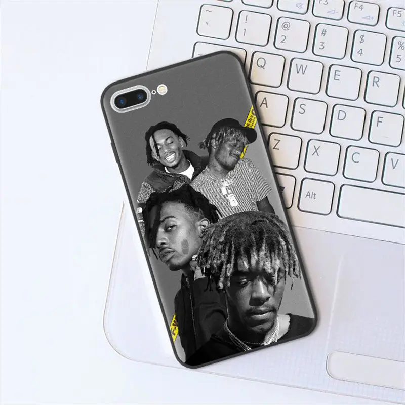 Rapper singer Playboi Carti Black Soft silicone TPU Phone Cases For iPhone X 5s 5 SE 6s 6 7 8 Plus XS Max XR Coque Back Cover - Цвет: T6840