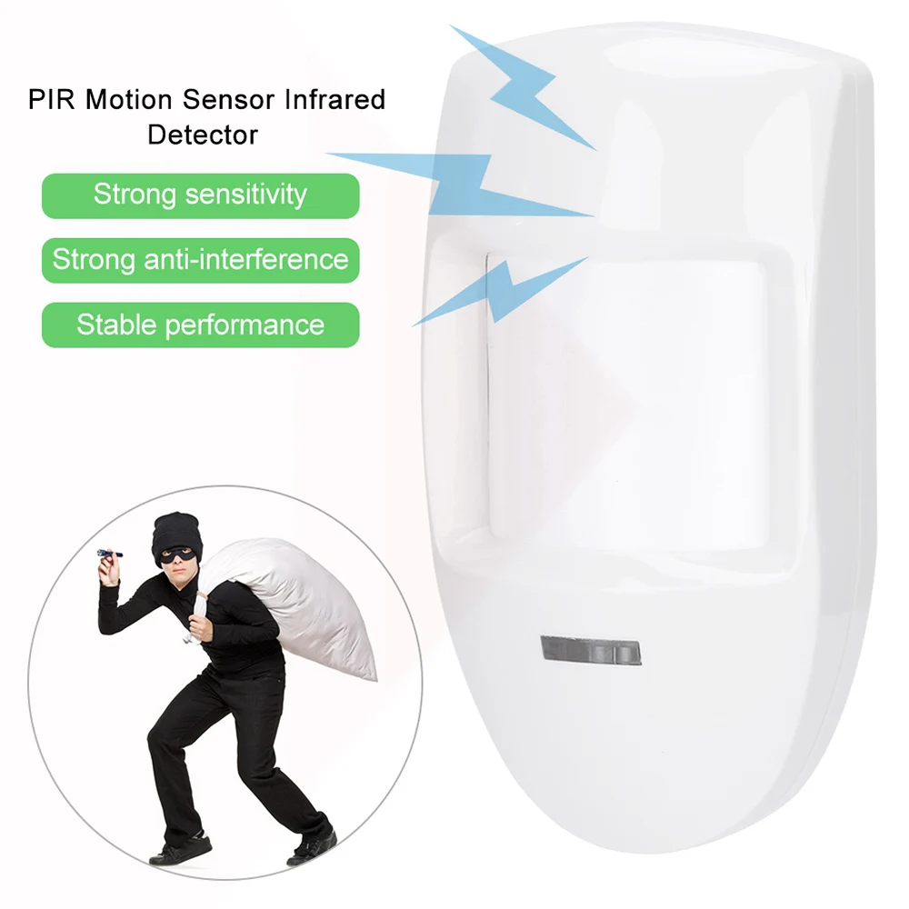 Новое поступление Проводной PIR датчик движения Пассивный инфракрасный детектор настенный Предупреждение ющий сигнал реле для системы безопасности умного дома