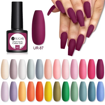 

UR SUGAR Gel Polish UV LED Nail Varnish For Colors Gel varnish Semi Permanent Gel Paint Nail Art DIY Design Tools