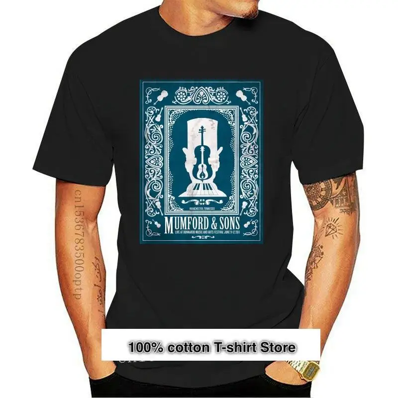 Персонализированная футболка nueva Camiseta de Mumford y Sons | Мужская одежда
