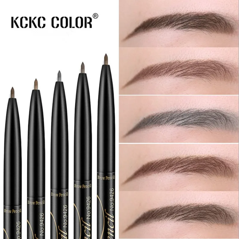 

KCKC Color Fine Sketch Double Head Liquid Eyebrow Pen Waterproof Tattoo Super Durable Eyebrow Pencil Makeup Tools 6 Colors 1mm
