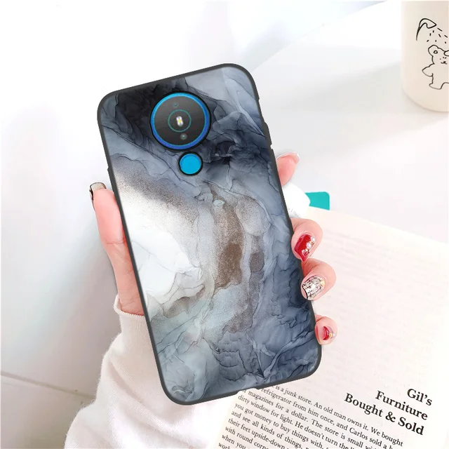 Soft Marble Phone Case For Nokia 1.4 8.3 5G Cases For Nokia 7.3 7.1 Plus 5.4 2.4 3.4 3.2 9 1.3 5.1 2.1 Silicone Protective Cover MA03