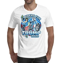 Camiseta de manga corta para hombre, de estilo Vintage, para Trump 2020