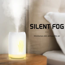 Горячая Распродажа 340 мл автомобильный домашний тихий мини-увлажнитель с подсветкой Портативный USB бесшумный очиститель воздуха инструмент для увлажнения ароматерапия машина