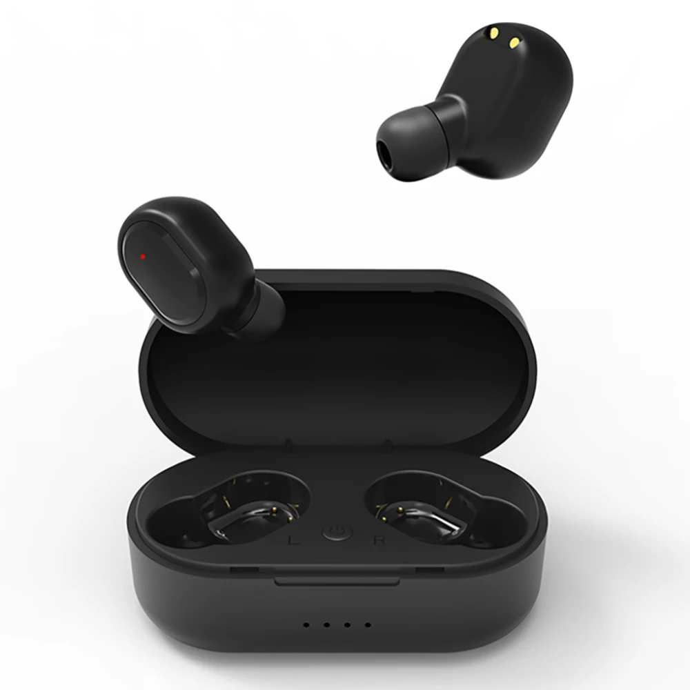 Беспроводные наушники 5,0 EarphonesTWS Bluetooth гарнитуры PK Redmi Airdots с шумоподавлением Mic зарядная коробка PK i200 i500 TWS