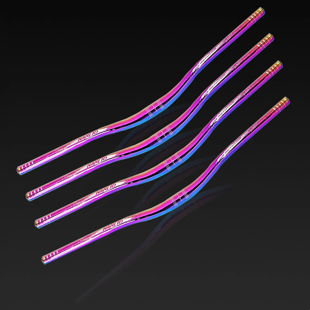 

Радужный велосипедный руль 31,8*780 мм, велосипедная форма ласточки, руль горного велосипеда MTB AM DH, гоночный велосипед, рулевое колесо, велосип...