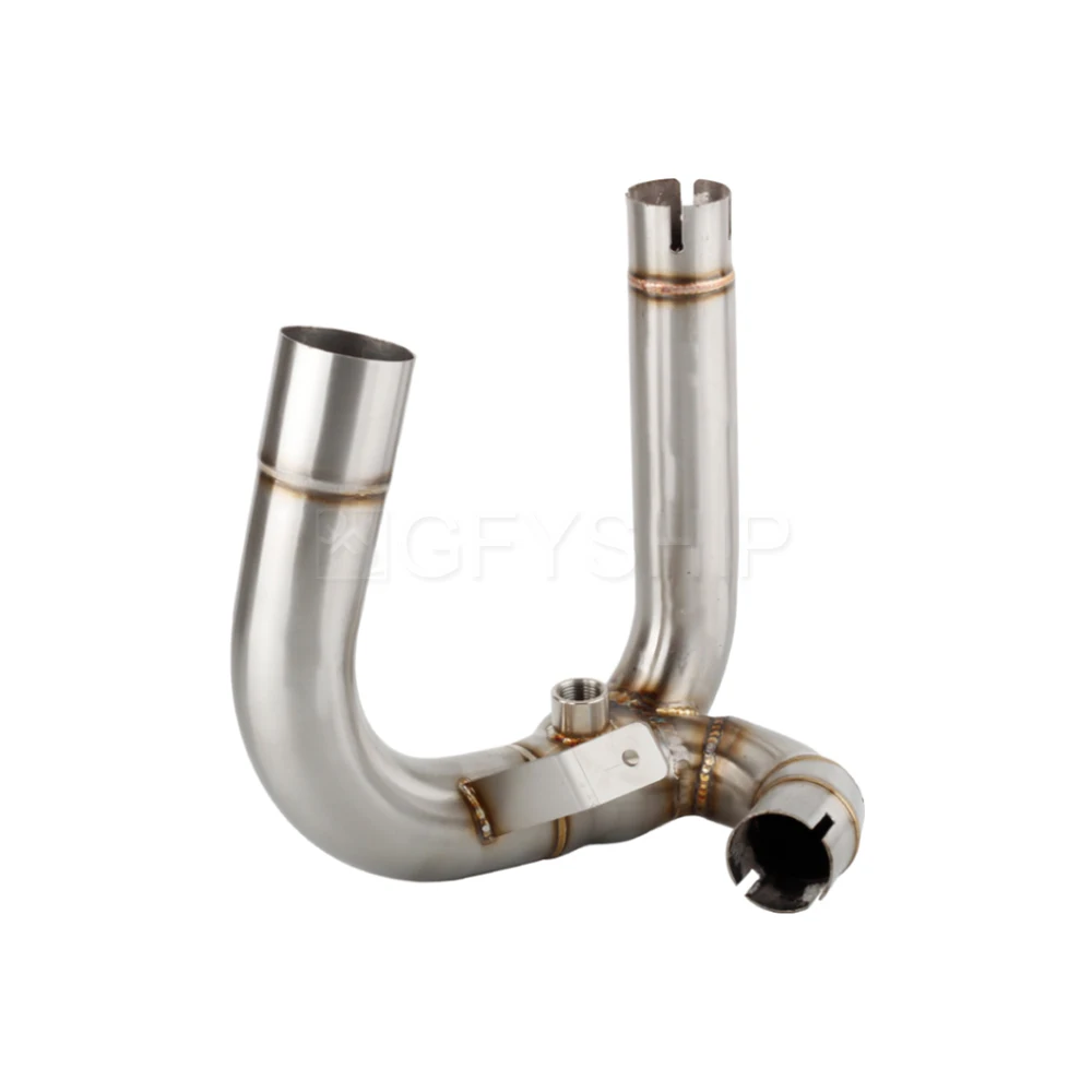 For Ducati Hypermotard 1100 2007 2008 2009 Hypermotard 1100 Evo 10-12 Motorcycle Exhaust Muffler Link Pipe Slip-on - Image 2