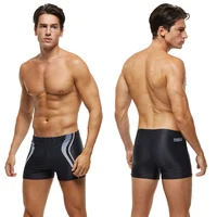 Datifer New Swimwear Male Summer Beach Surfing Fashion Swimsuit Boxer Shorts High Quality Mens Swim Trunks With Pad 2