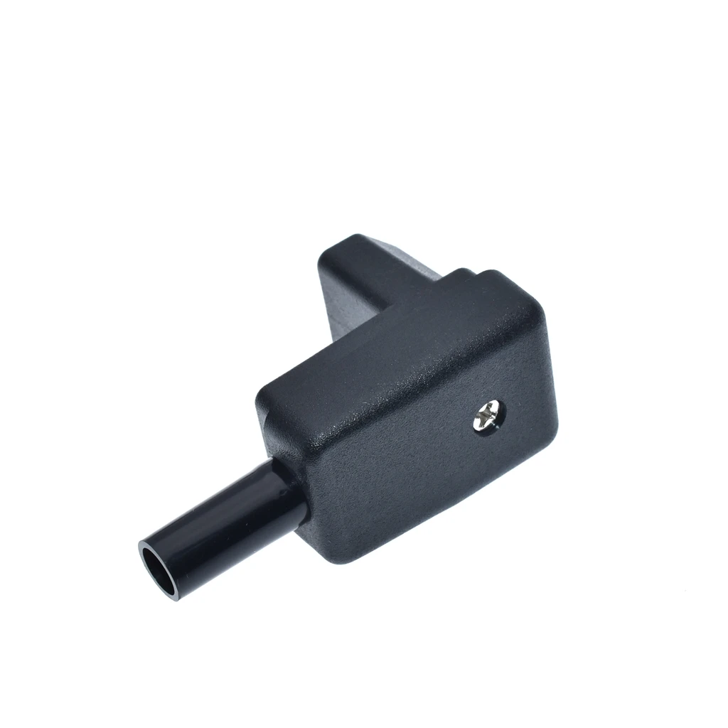 1 шт. 90 градусов Угловой IEC 320 C13 гнездовой разъем AC 10A 250V Мощность шнур питания