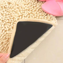 8pcs/Set Reusable Washable Rug Carpet Mat Grippers Non Slip Silicone Grip For Home Bath Living Room
