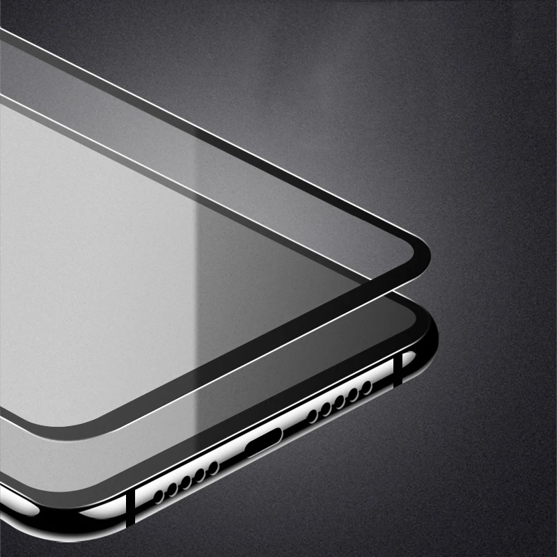 Матовое закаленное стекло EXUNTON с защитой от отпечатков пальцев для samsung Galaxy A5 A6 A7 A8 Plus матовая защитная пленка для экрана