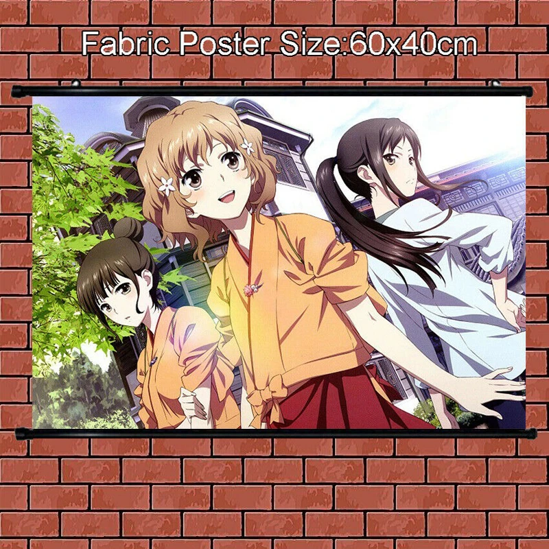 Anime Poster Iroha Ohana Matsumae Cloth Wall Scroll Painting Art Prints Home Room Decoration 60 40 Painting Calligraphy Aliexpress