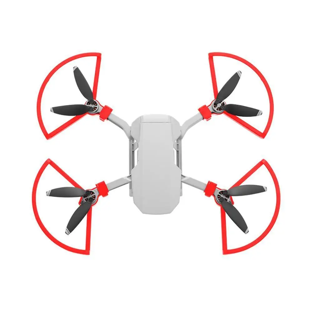 Promo QTY Propellers Protection Ring for Dji Mavic Mini Drone Anti-collision Propeller Guard Quick Release RC Quadcopter accessories 
