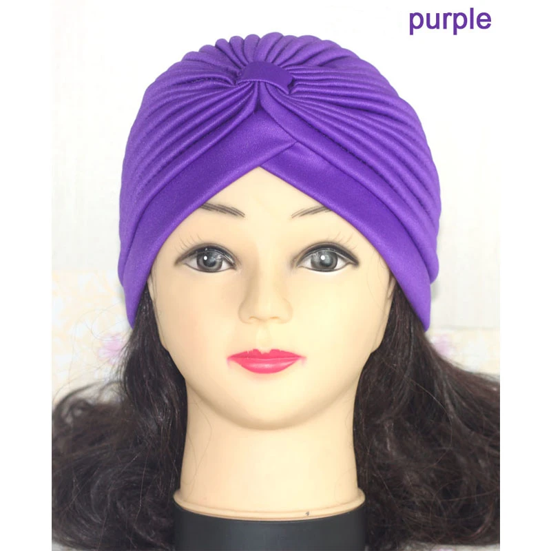 DONOONIS 3 Pièces Hijab à Enfiler Avec Cordon De Serrage - Turban