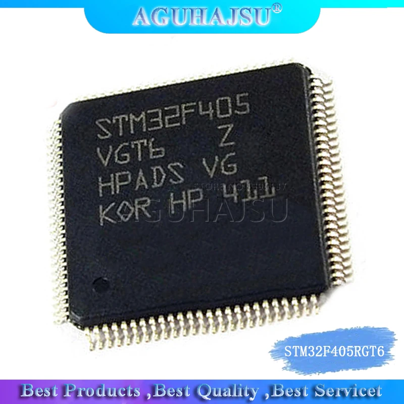1pcs/lot STM32F405RGT6 STM32F405 QFP-64 | Электронные компоненты и принадлежности