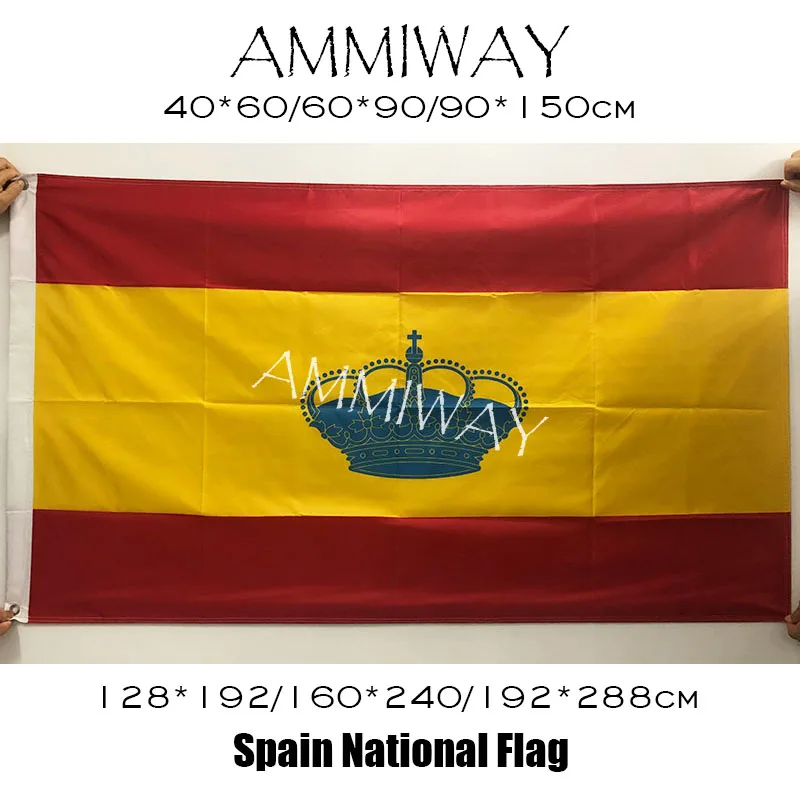 Флаги и баннеры AMMIWAY испанской яхты односторонние или двусторонние флаги Испании