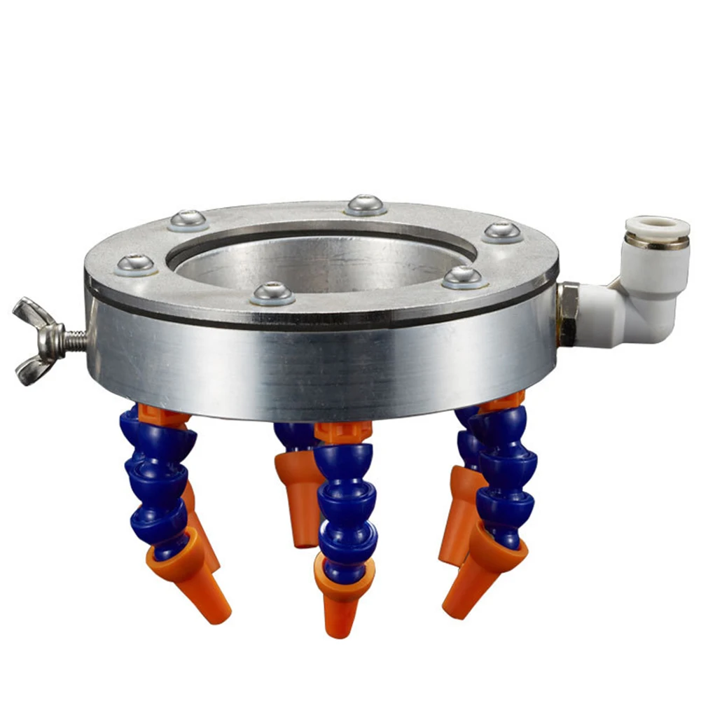 

Replacement Engraving Machine Water Spray Ring Processing Chrome Plated Cooling Nozzle Milling Drill Professional 80mm Spindle