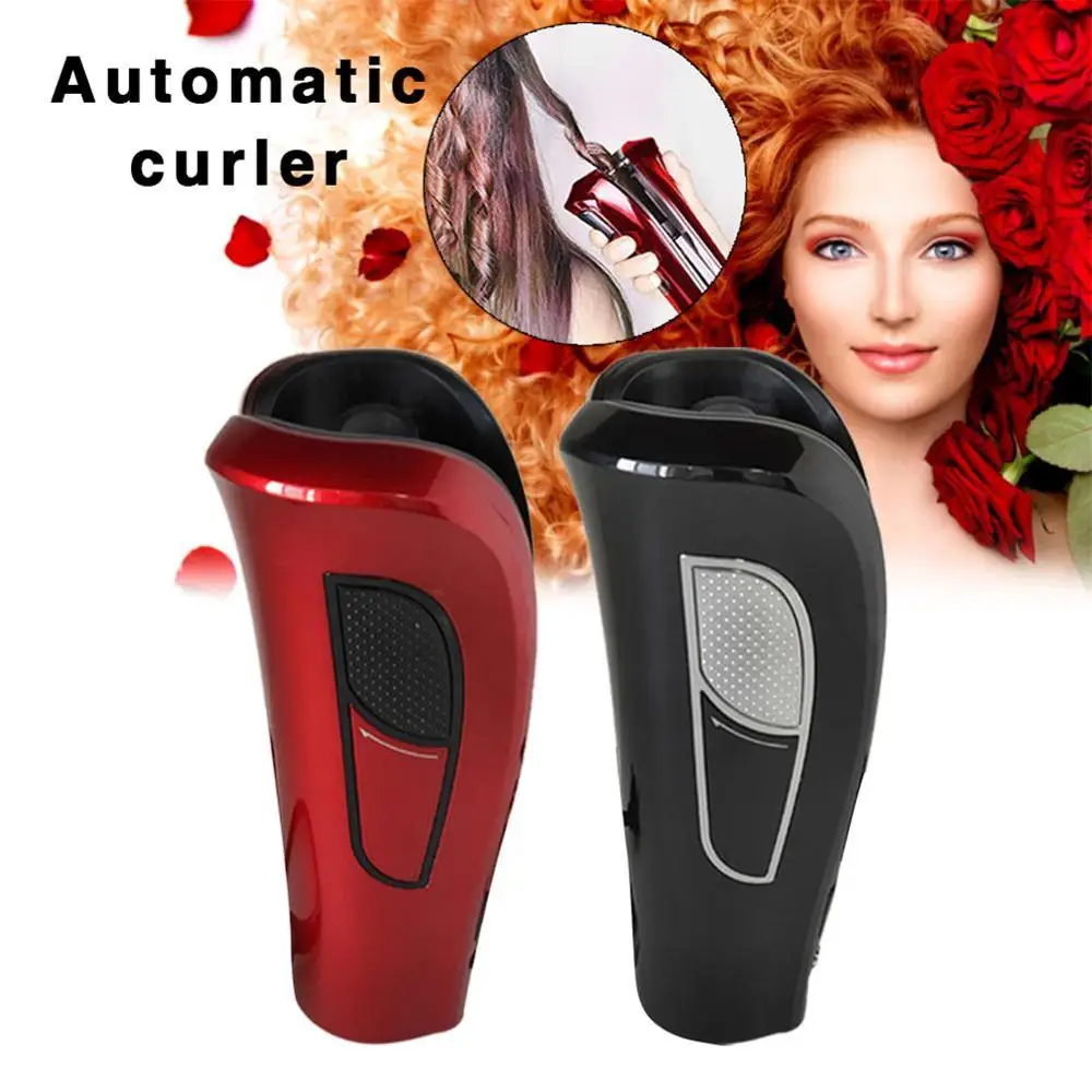 

Automatic Hair Steam Curler Ceramic Hair Curler Professional Curling Iron Wand Ceramic Curling Flexible with LED Digital Display