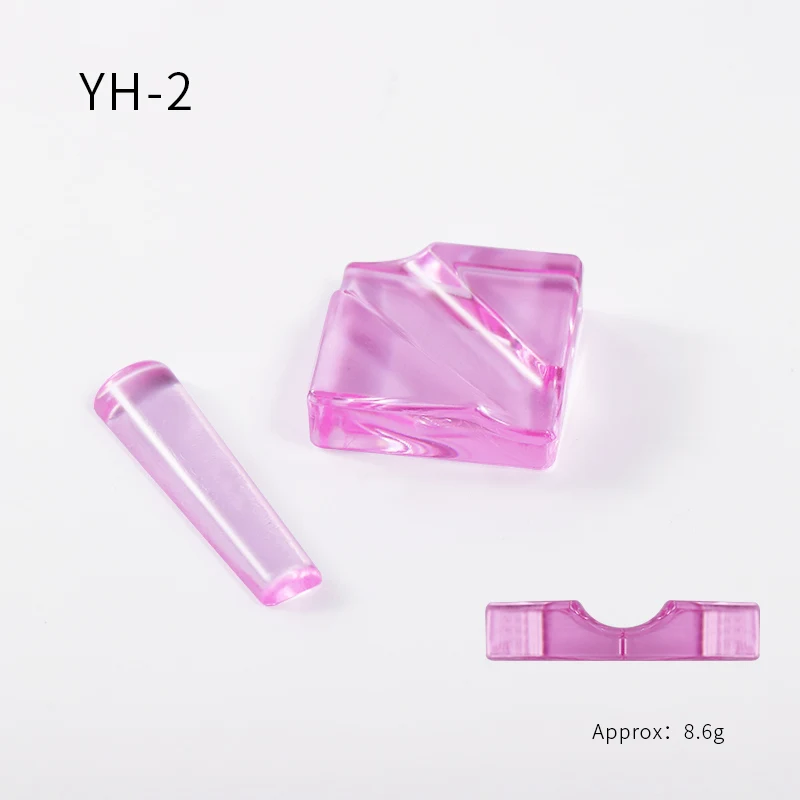 1 комплект рельефная форма для дизайна ногтей инструменты металлический ломтик рамка изгиб Кривой розовый акриловый радиан палочка украшения DIY Маникюрный аксессуар - Цвет: YH-2