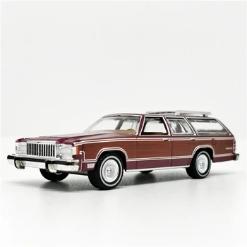 

Greenlight 1:64 Mercury Grand Marquis BURGUNDY 1985 Red No Box