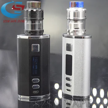 

Electronic Cigarette Vape 200w Box with kyl v2 m RTA Display Dual 18650 Battery Temperature Control Electronic Cigarette Mod