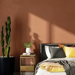 Morandi Series Nordic Dark Dirty Pink Orange Bedroom Wallpaper Living Room Solid Color Background Wall Mural Papel Contact