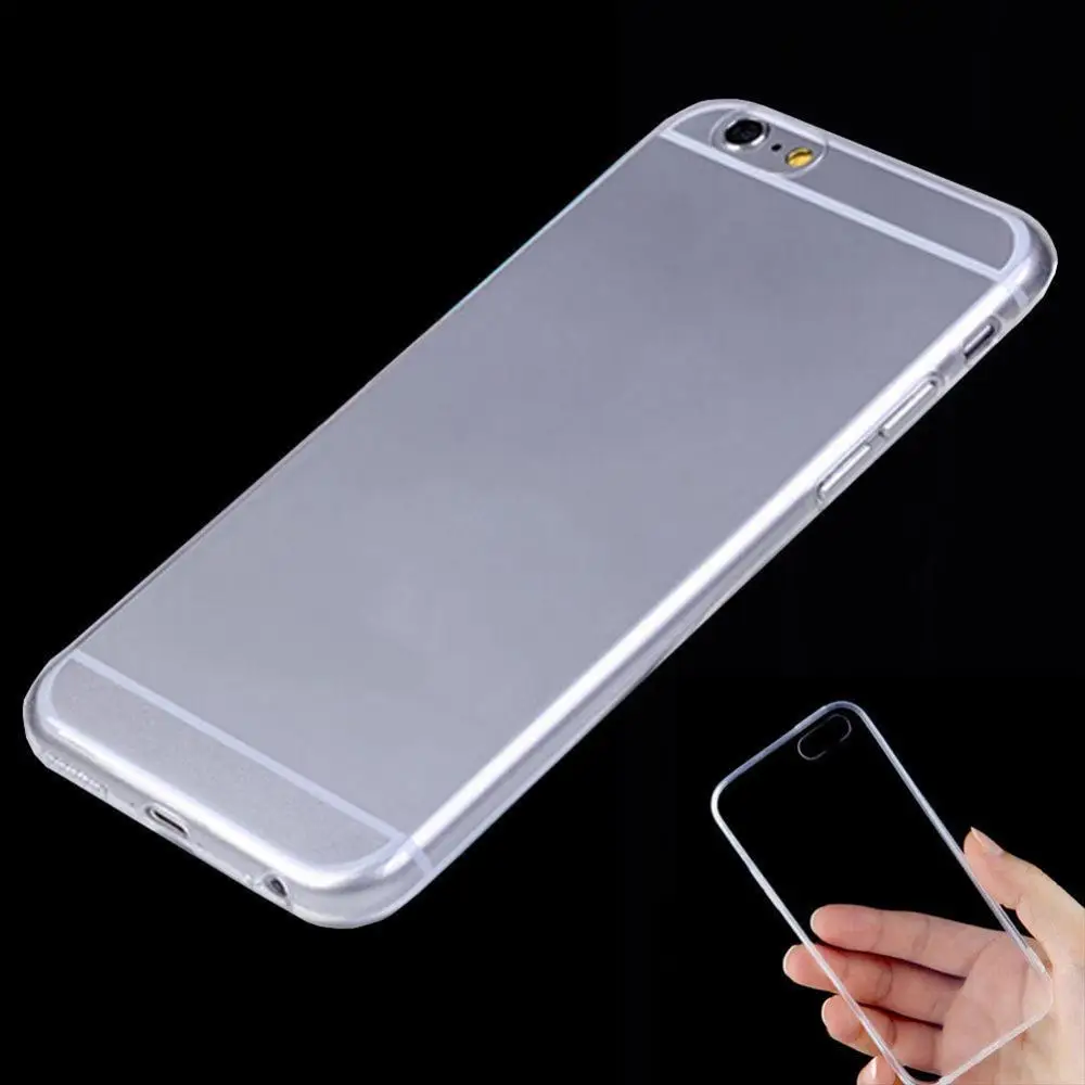 Transparent Clear Soft Silicone Case Skin Cover for iPhone SE 5 5S 6 6S 7 Plus - Image 5