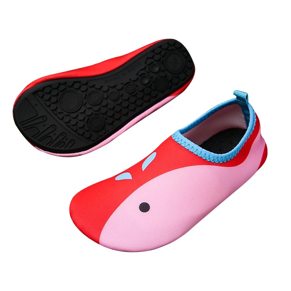SFIT/Детская уличная обувь для плавания; дышащие летние пляжные носки; Водонепроницаемая Обувь для мальчиков и девочек; Детские быстросохнущие Тапочки