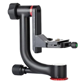 

KINGJOY Official KH-6900C Tripod Ball Head Professional Gimbal Tripod Head for DSLR Camera and 360 Degree Panoramic Fluid
