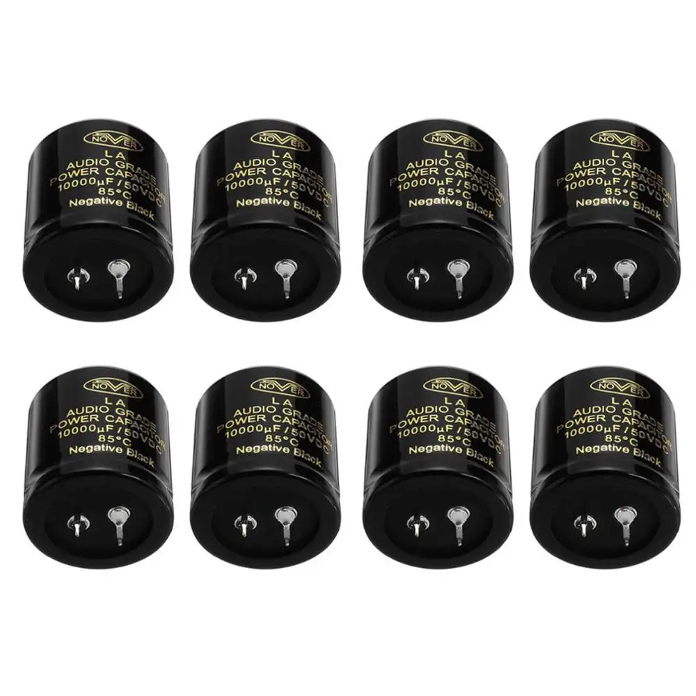 

8pcs 10000uF 50V 35x35mm Audio Power HiFi Filter Capacitors for Amplifier Board