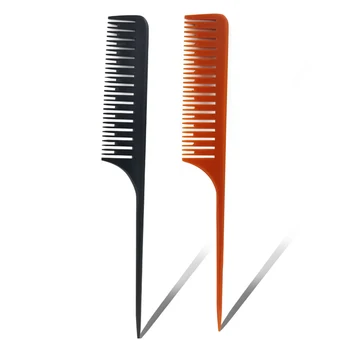 

Highlight comb professional 25.5cm Sectioning Weave Foiling Comb for Salon Hair Dyeing Tail Combs Styling Tool