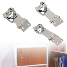 Пряжки ящик замок для шкафа замок двери шкафа велосипедный алюминиевый замок серебро Портативный прочный практичный болт из нержавеющей стали