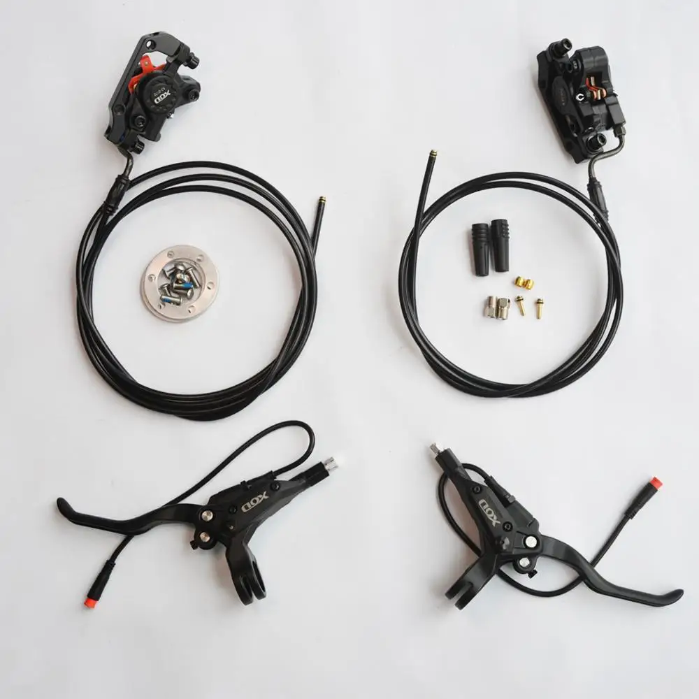 Inner Hidden Electric Brake System Right Side Mount Hydraulic Brake Set