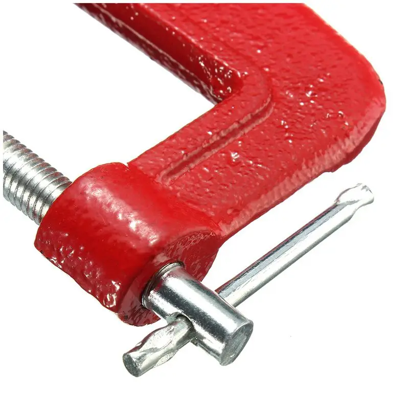 Сверхмощный металлический C-clamp G-clamp ручной работы по дереву плотник тиски рукоятка инструменты